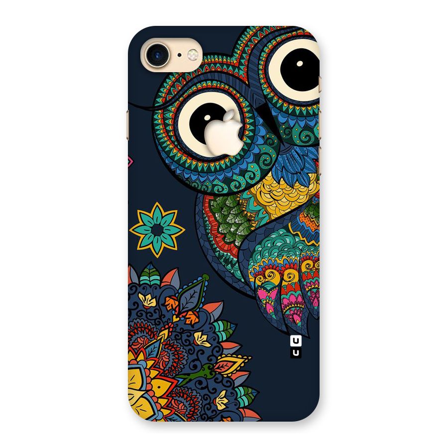 Owl Eyes Back Case for iPhone 7 Apple Cut