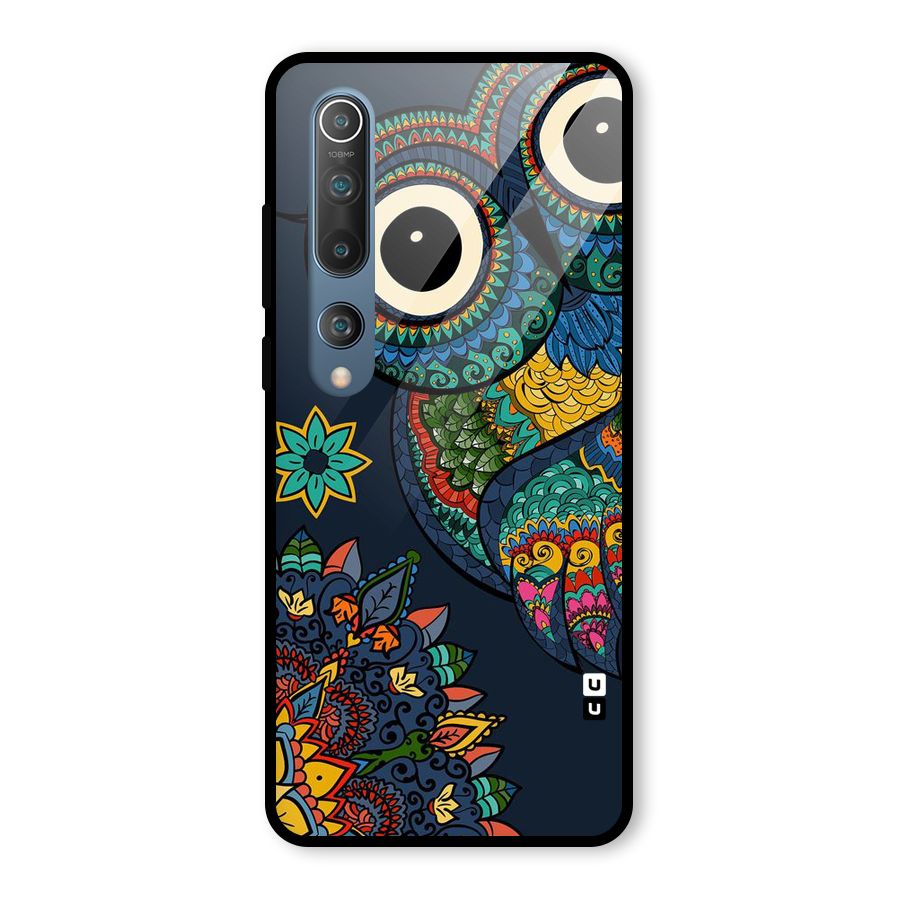 Owl Eyes Glass Back Case for Mi 10