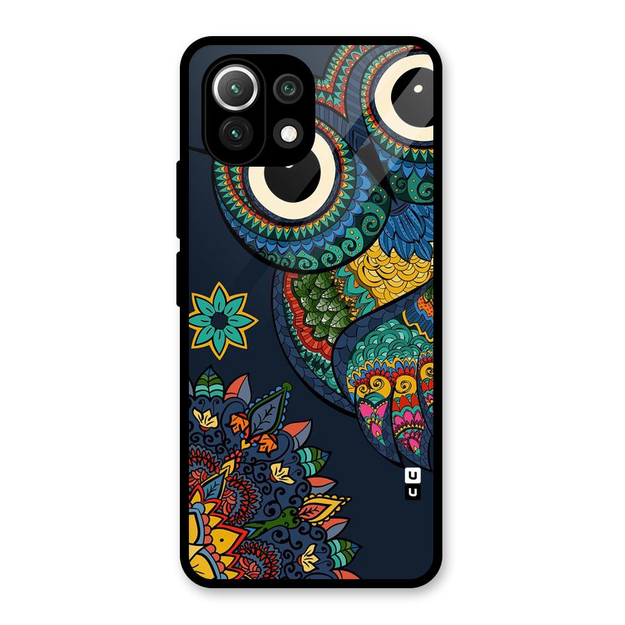Owl Eyes Glass Back Case for Mi 11 Lite NE 5G