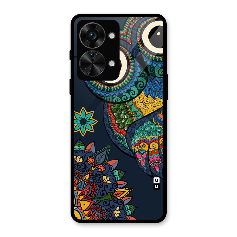 Owl Eyes Glass Back Case for OnePlus Nord 2T