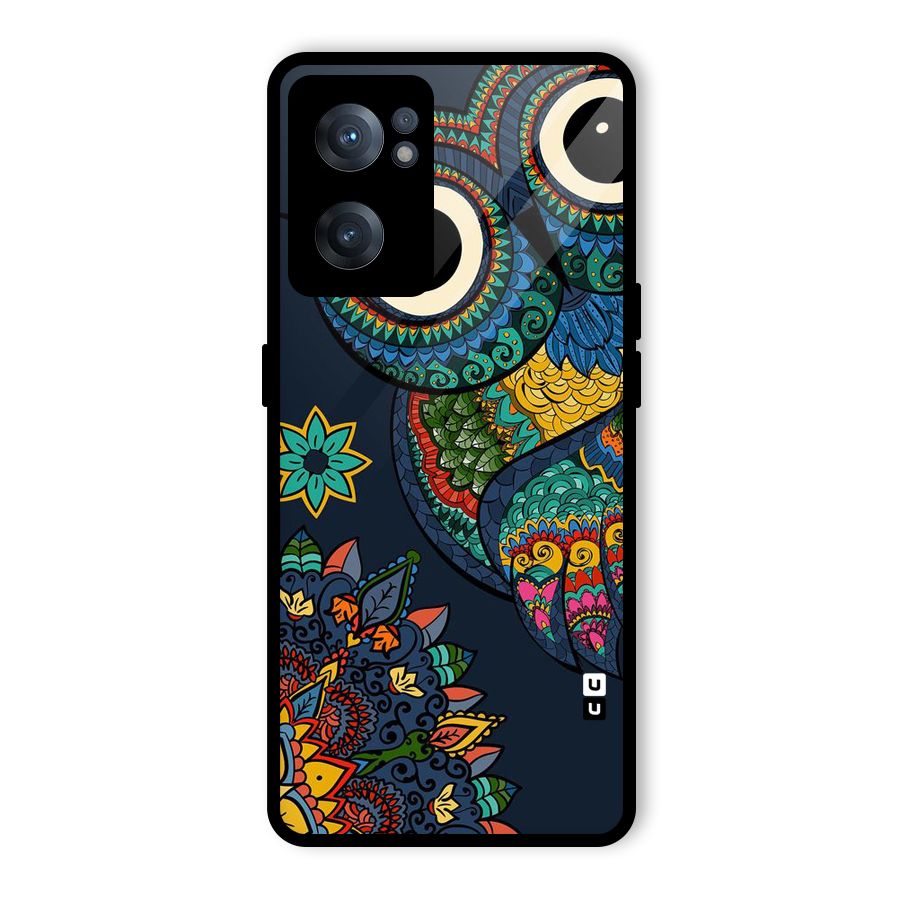 Owl Eyes Glass Back Case for OnePlus Nord CE 2 5G