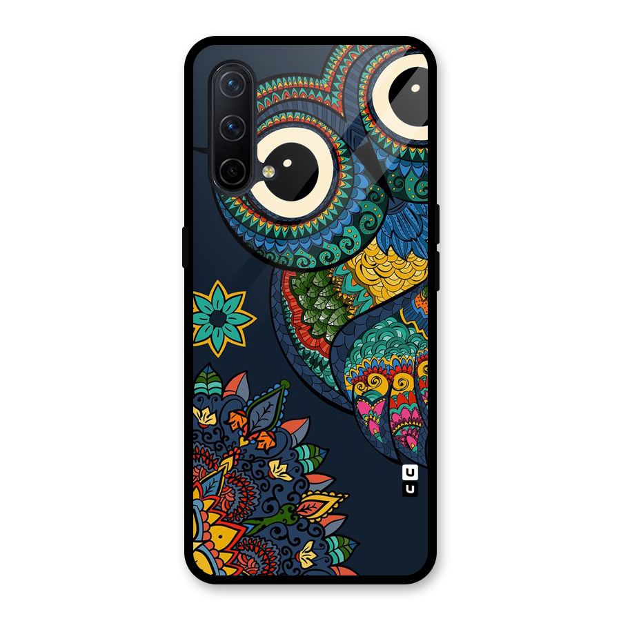 Owl Eyes Glass Back Case for OnePlus Nord CE 5G