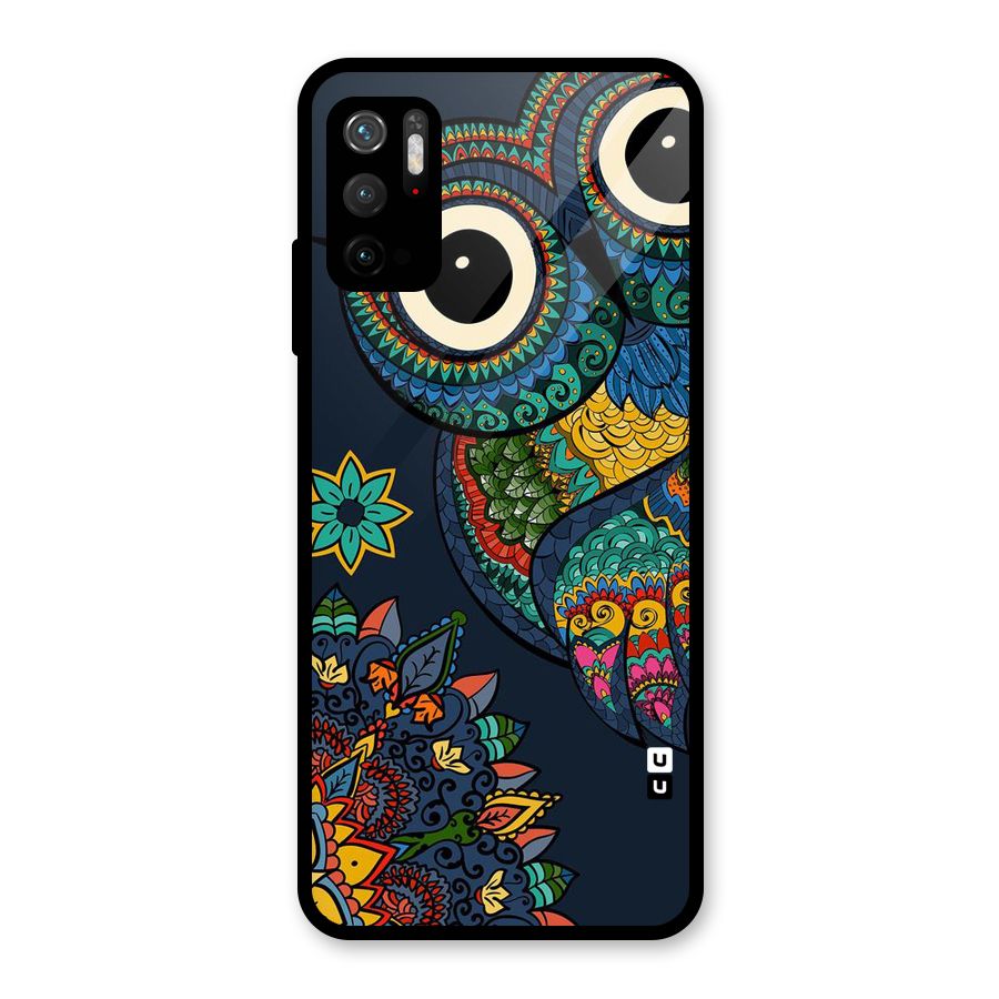 Owl Eyes Glass Back Case for Poco M3 Pro 5G