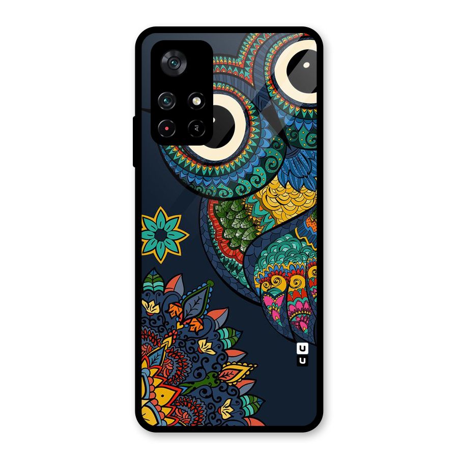 Owl Eyes Glass Back Case for Poco M4 Pro 5G