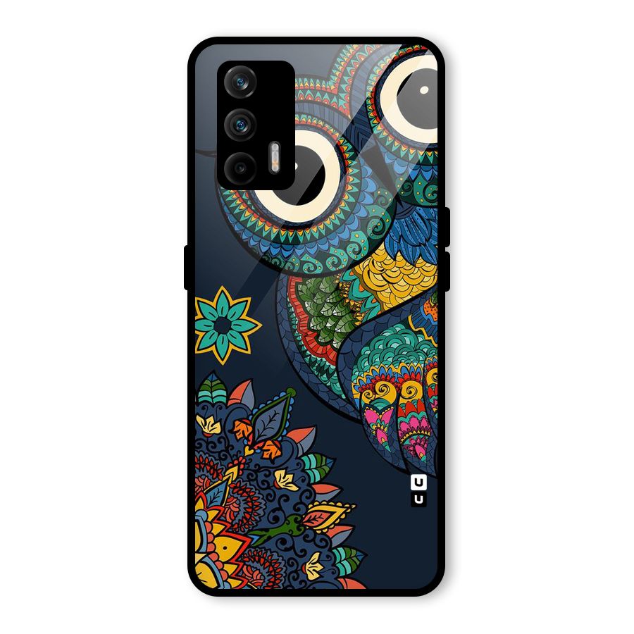 Owl Eyes Glass Back Case for Realme GT 5G