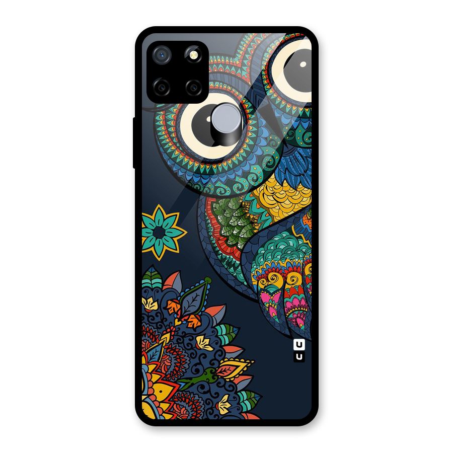 Owl Eyes Glass Back Case for Realme Narzo 20