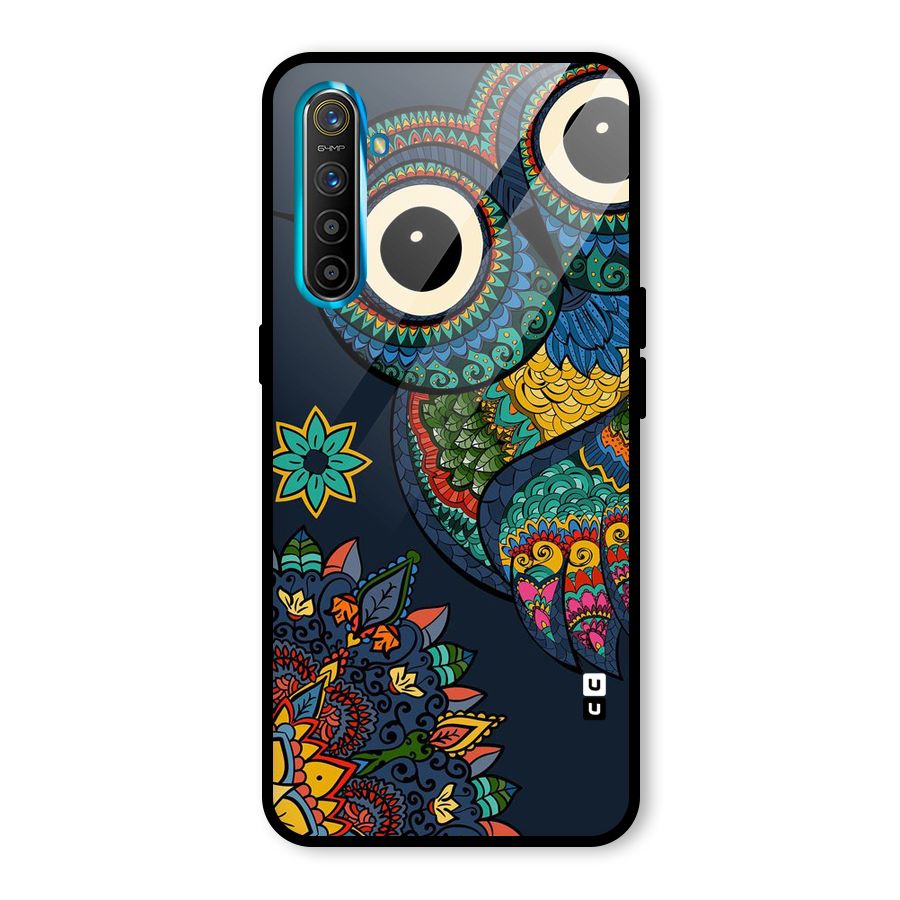 Owl Eyes Glass Back Case for Realme X2