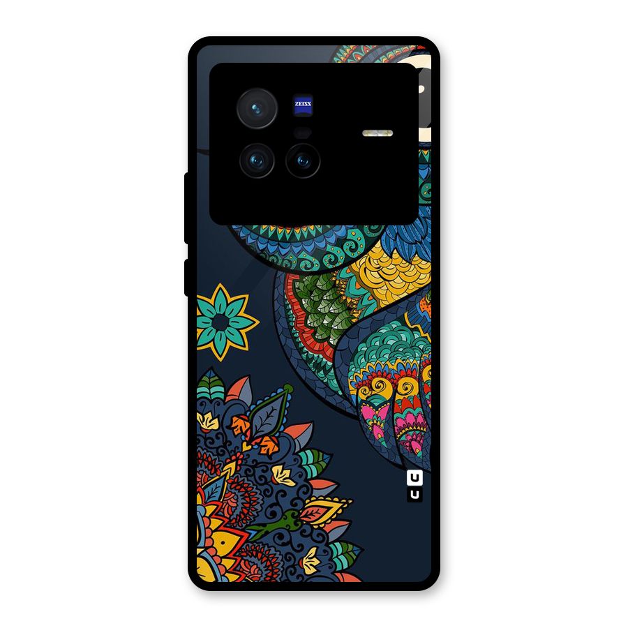 Owl Eyes Glass Back Case for Vivo X80