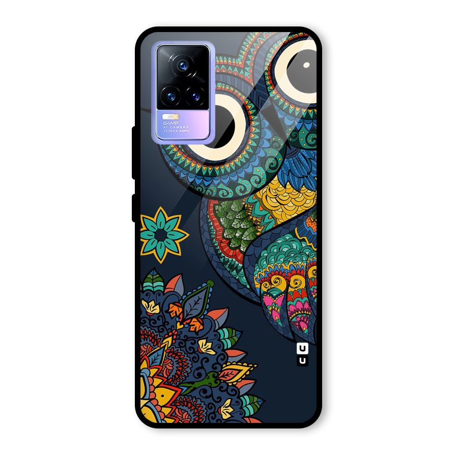 Owl Eyes Glass Back Case for Vivo Y73