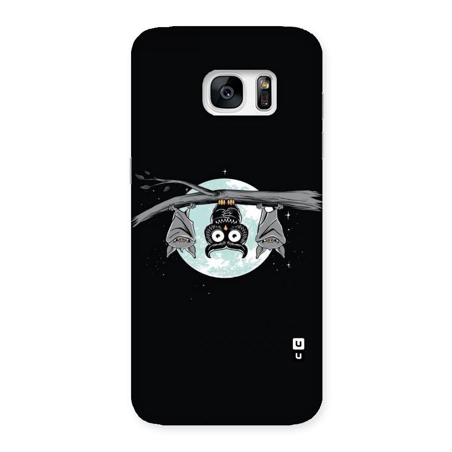 Owl Hanging Back Case for Galaxy S7 Edge