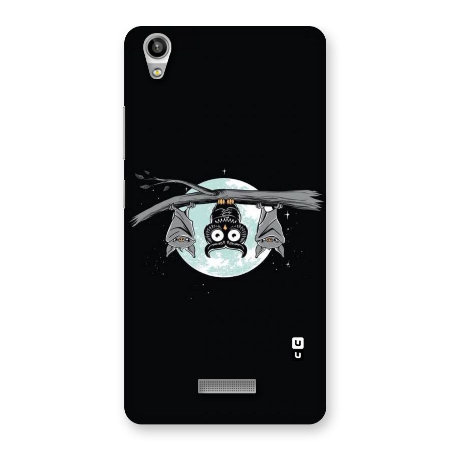 Owl Hanging Back Case for Lava-Pixel-V1