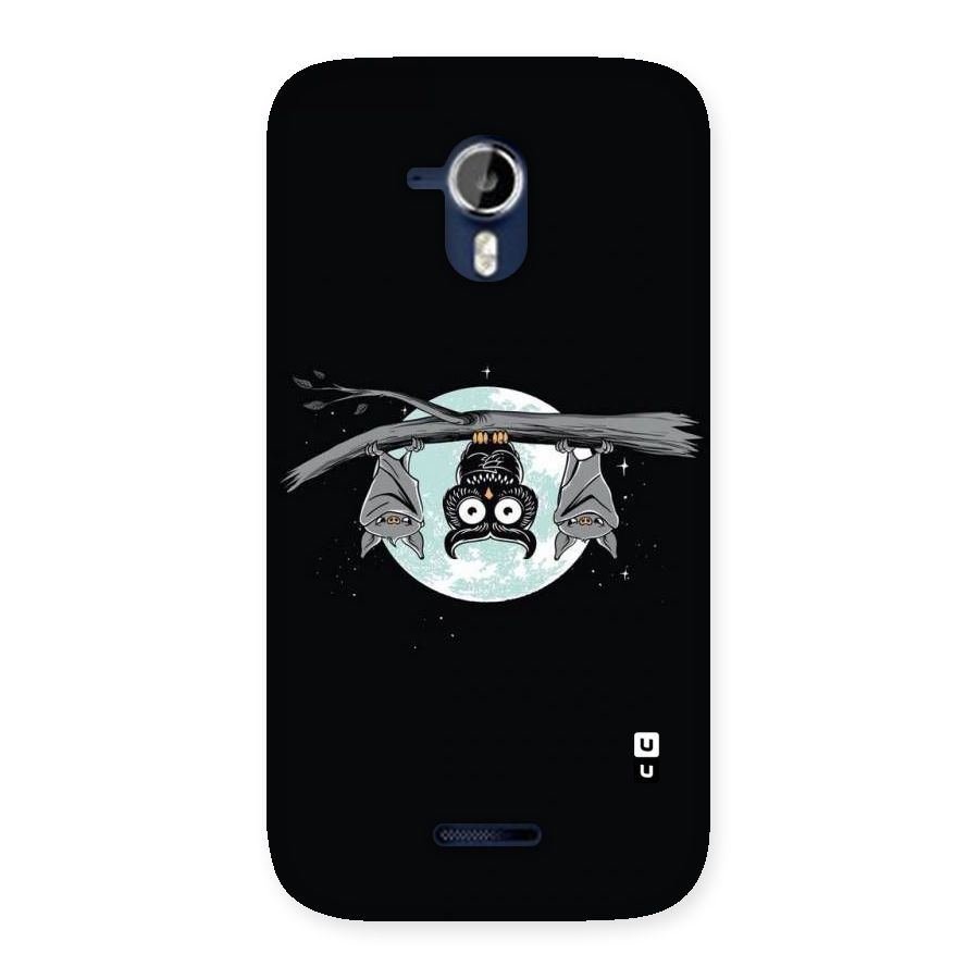Owl Hanging Back Case for Micromax Canvas Magnus A117