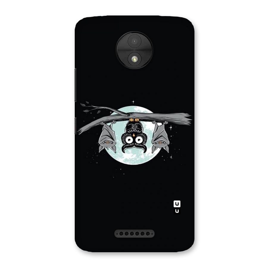 Owl Hanging Back Case for Moto C