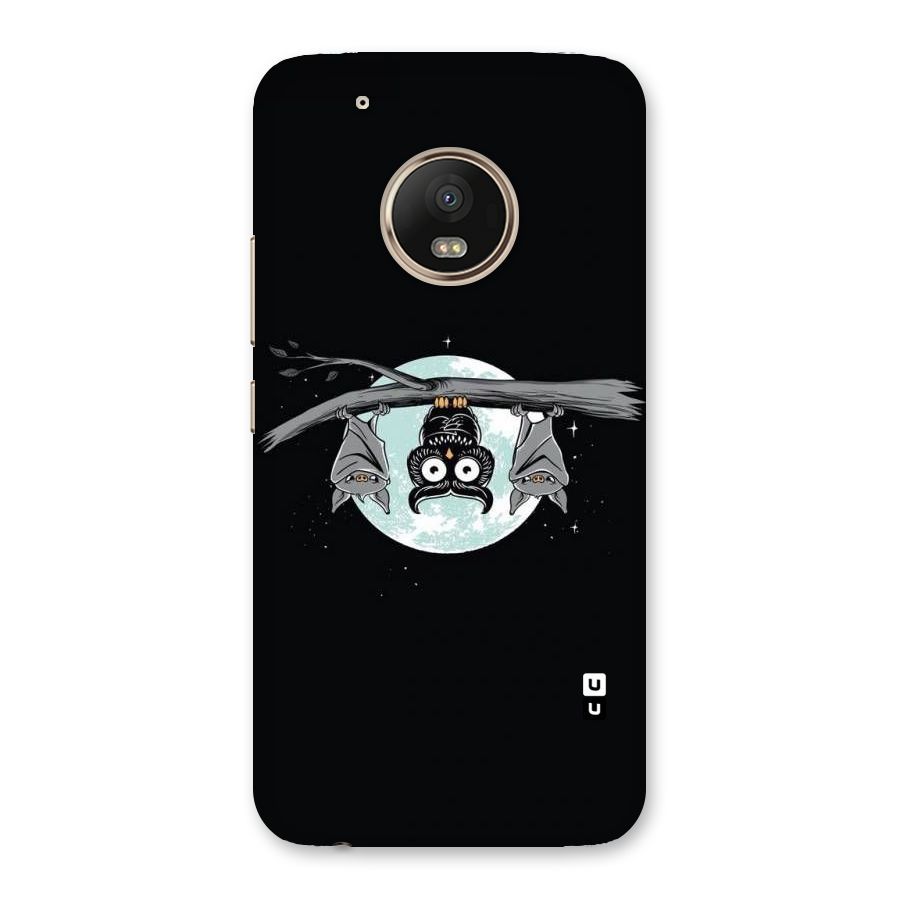 Owl Hanging Back Case for Moto G5 Plus
