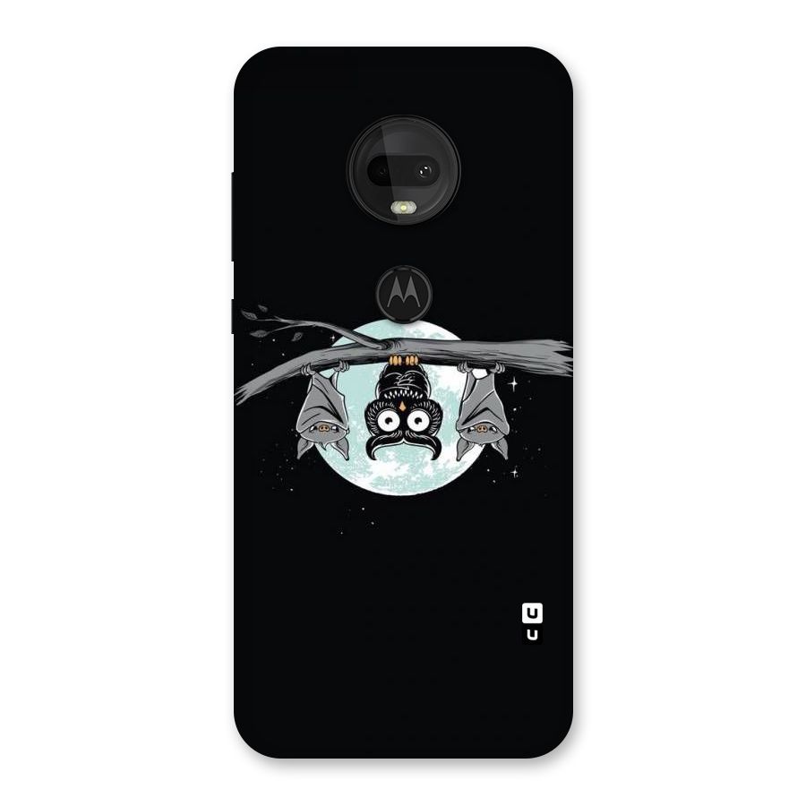 Owl Hanging Back Case for Moto G7