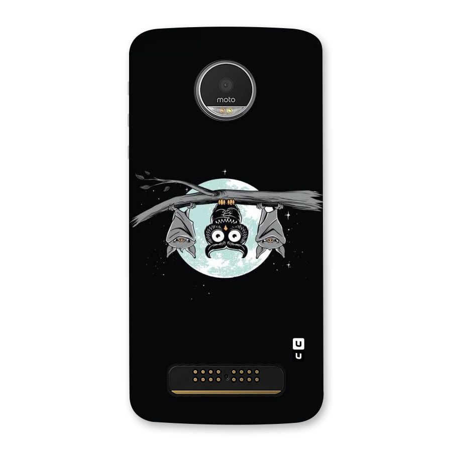 Owl Hanging Back Case for Moto Z Play