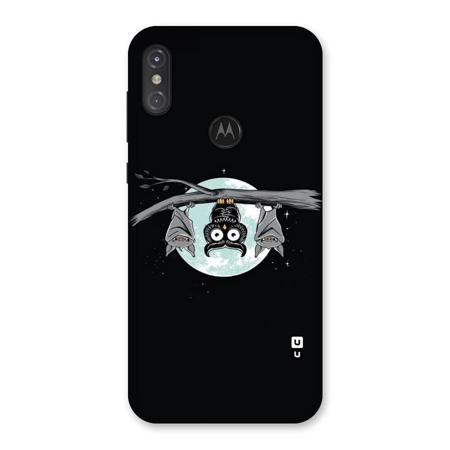 Owl Hanging Back Case for Motorola One Power