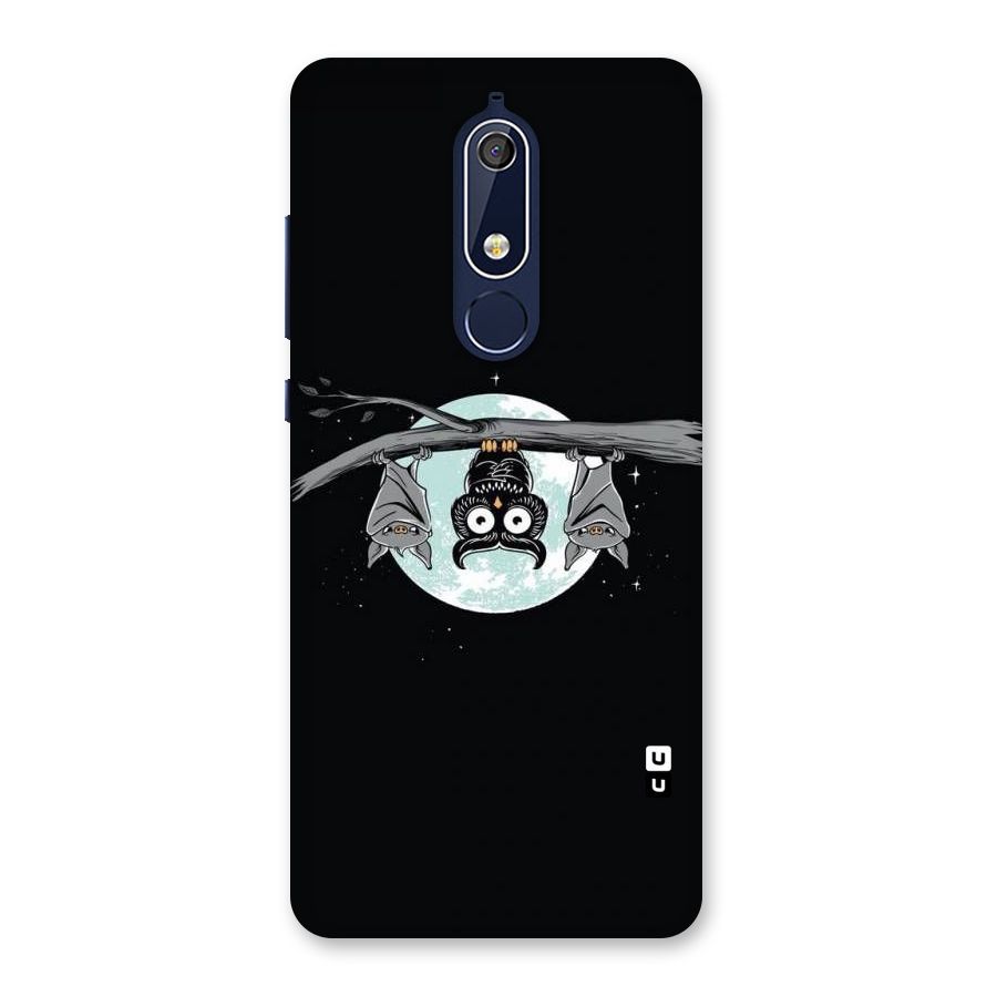 Owl Hanging Back Case for Nokia 5.1