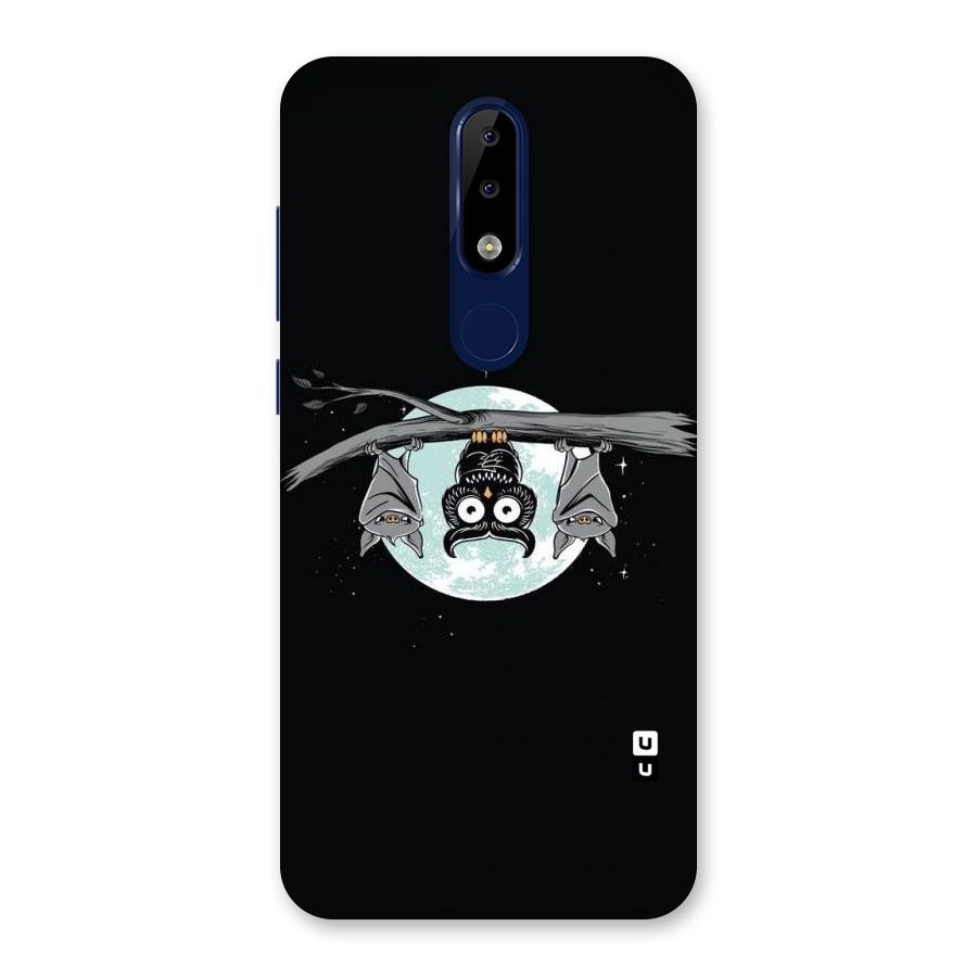 Owl Hanging Back Case for Nokia 5.1 Plus