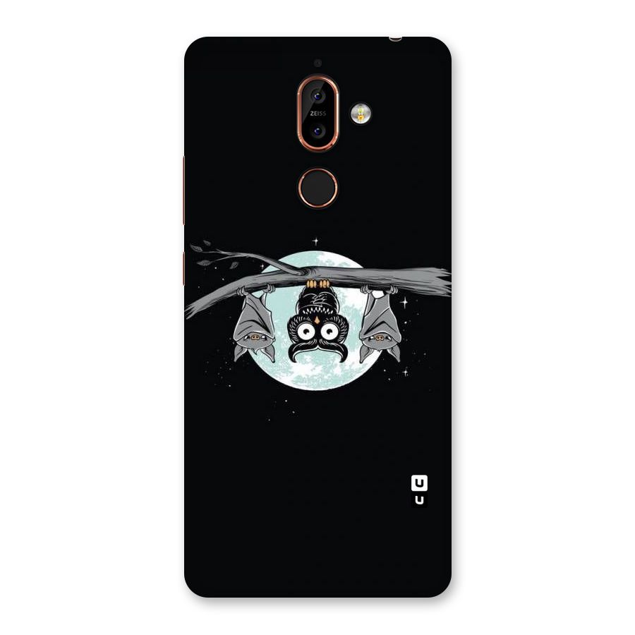 Owl Hanging Back Case for Nokia 7 Plus