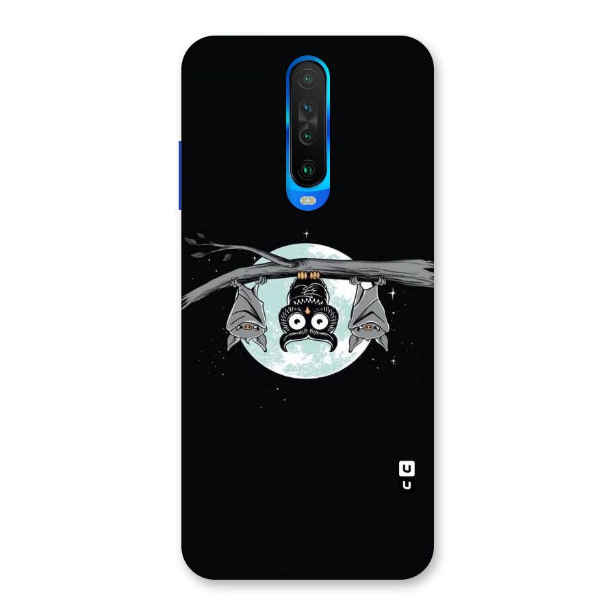Owl Hanging Back Case for Poco X2