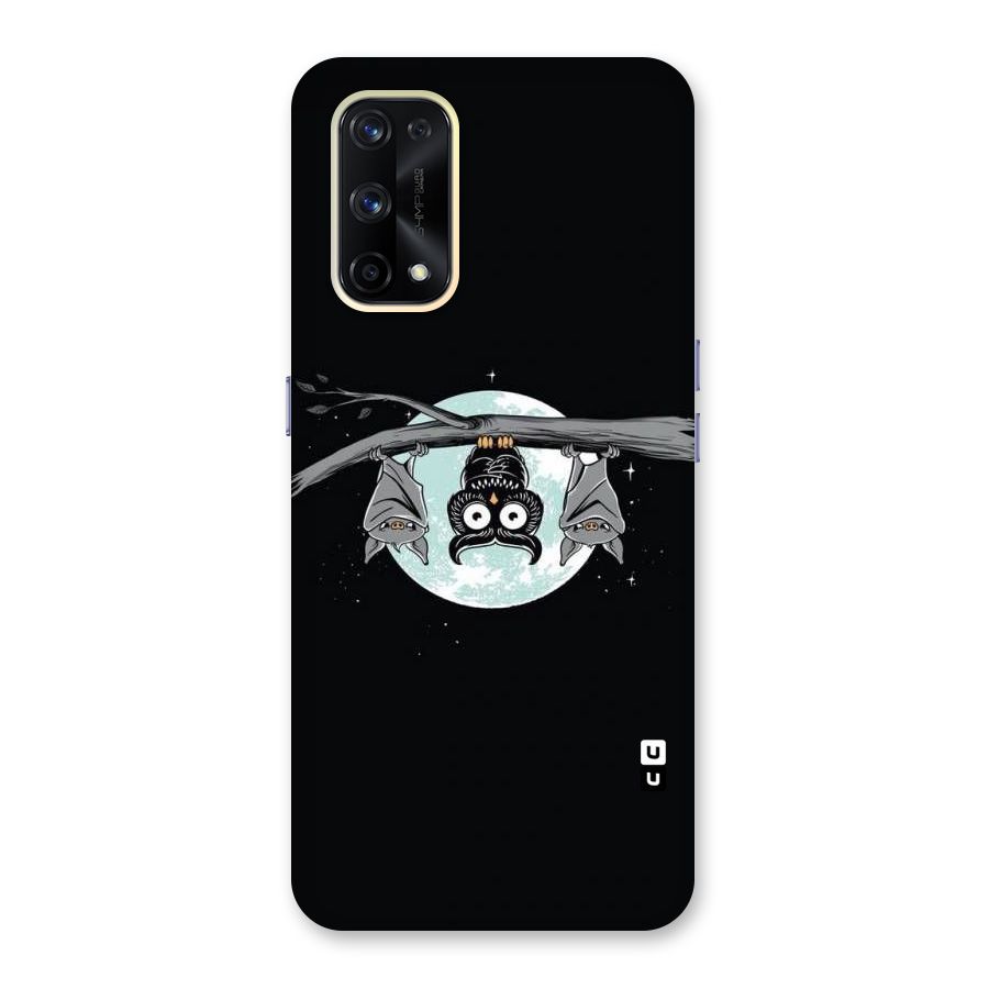 Owl Hanging Glass Back Case for Realme X7 Pro
