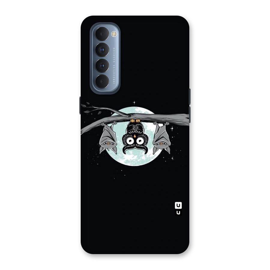 Owl Hanging Back Case for Reno4 Pro