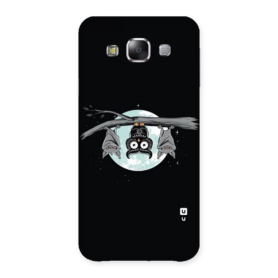 Owl Hanging Back Case for Samsung Galaxy E5