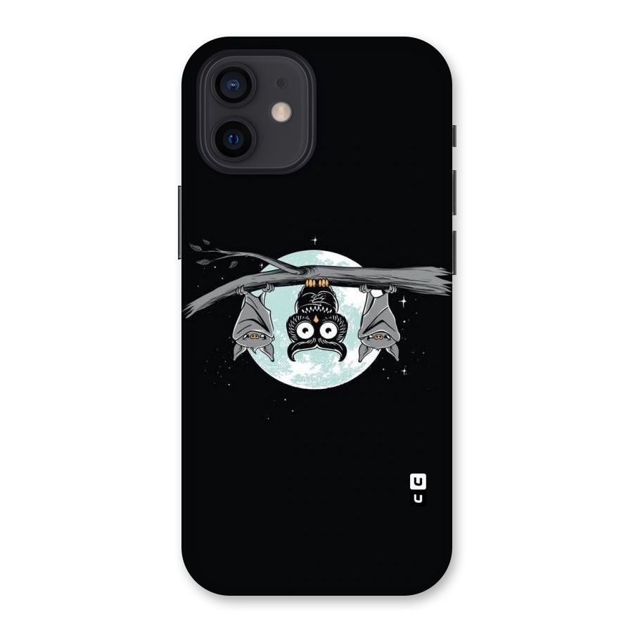 Owl Hanging Back Case for iPhone 12