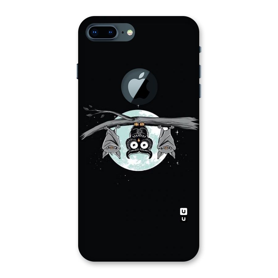 Owl Hanging Back Case for iPhone 7 Plus Logo Cut