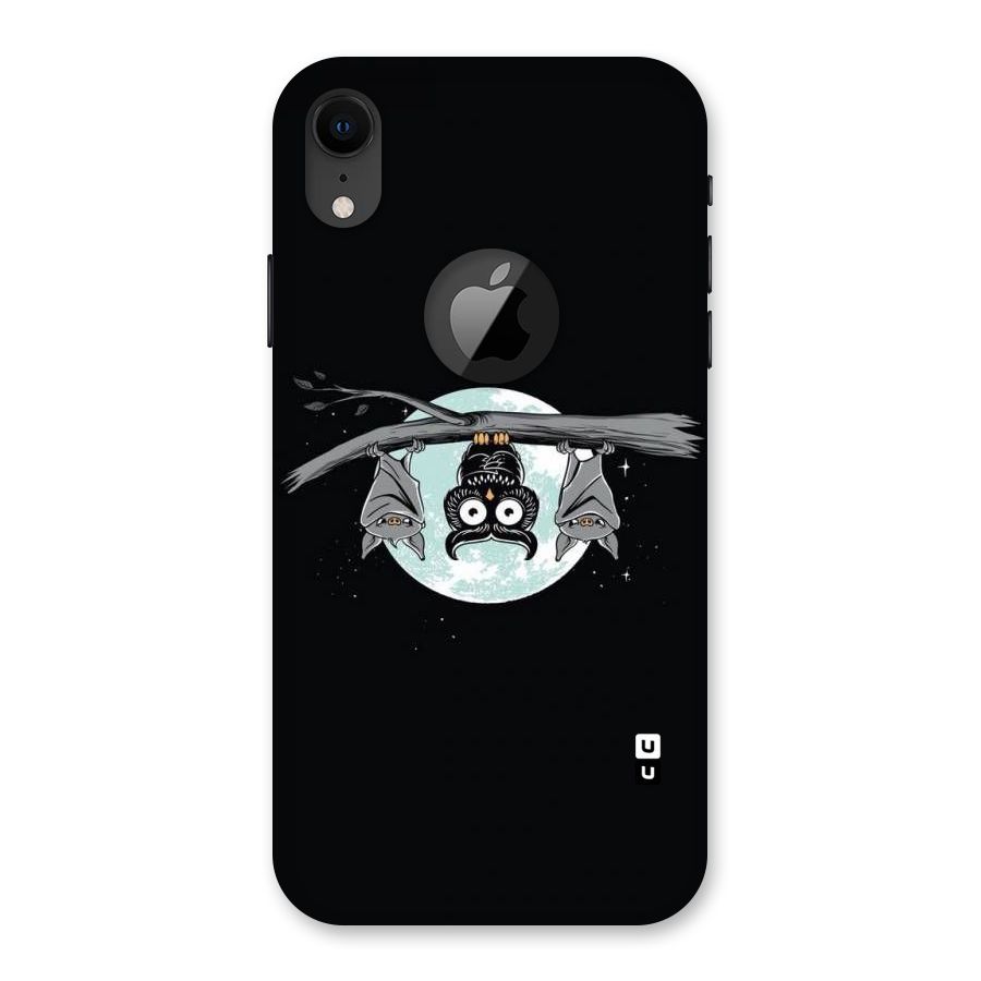 Owl Hanging Back Case for iPhone XR Logo Cut