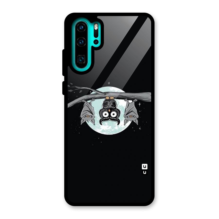 Owl Hanging Glass Back Case for Huawei P30 Pro