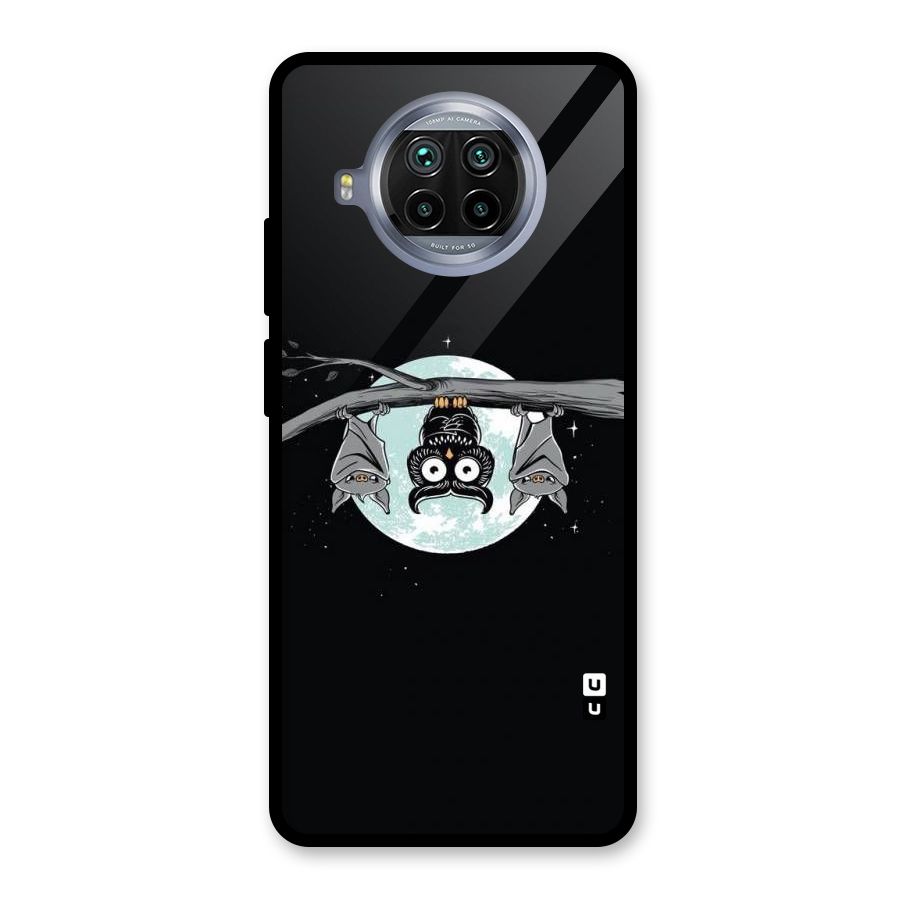 Owl Hanging Glass Back Case for Mi 10i