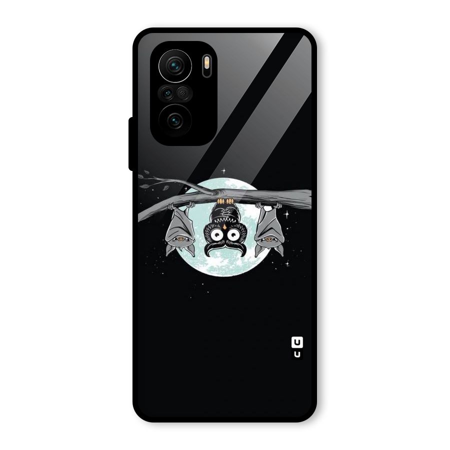 Owl Hanging Glass Back Case for Mi 11X Pro