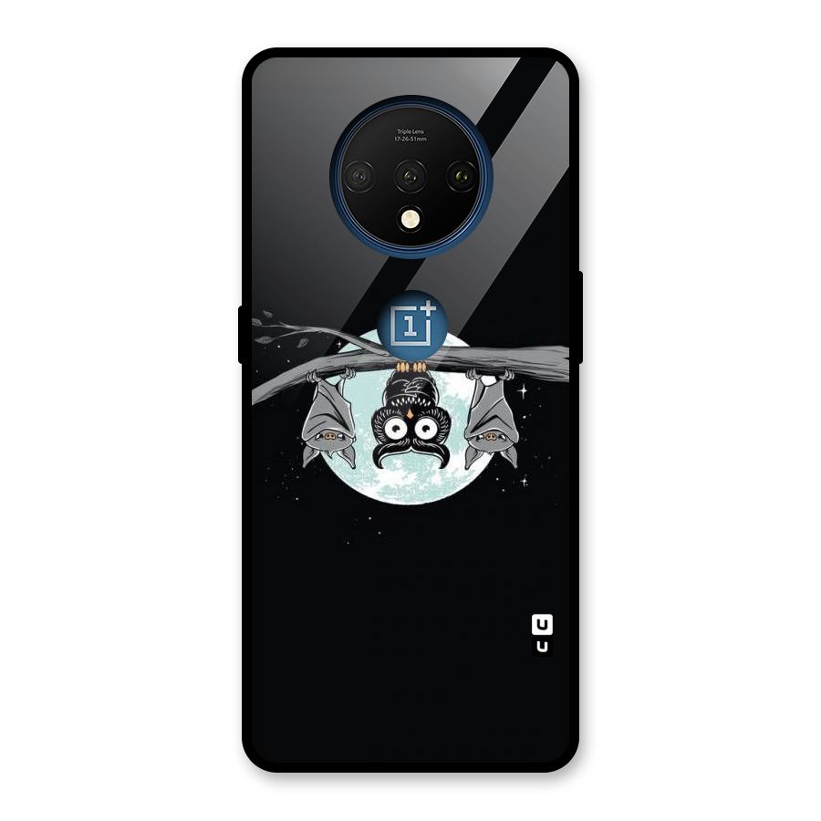 Owl Hanging Glass Back Case for OnePlus 7T