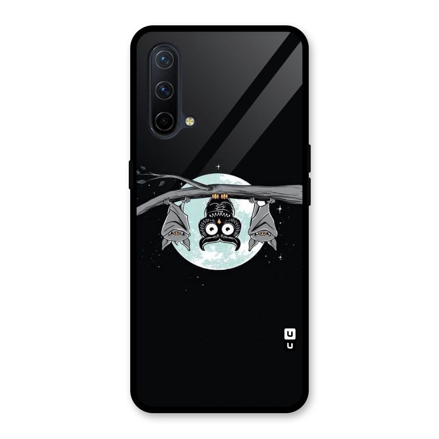 Owl Hanging Glass Back Case for OnePlus Nord CE 5G