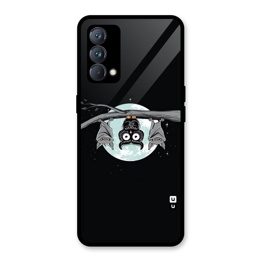 Owl Hanging Glass Back Case for Realme GT Master Edition