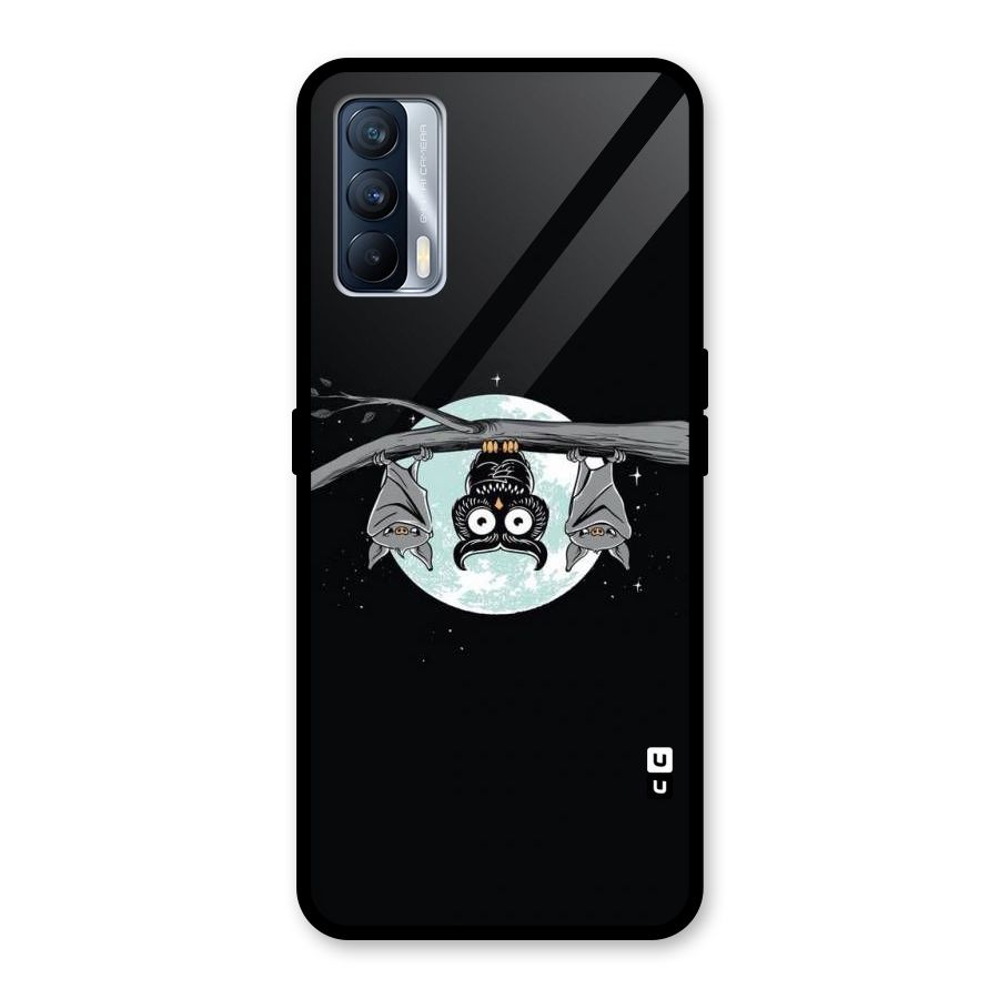 Owl Hanging Glass Back Case for Realme X7