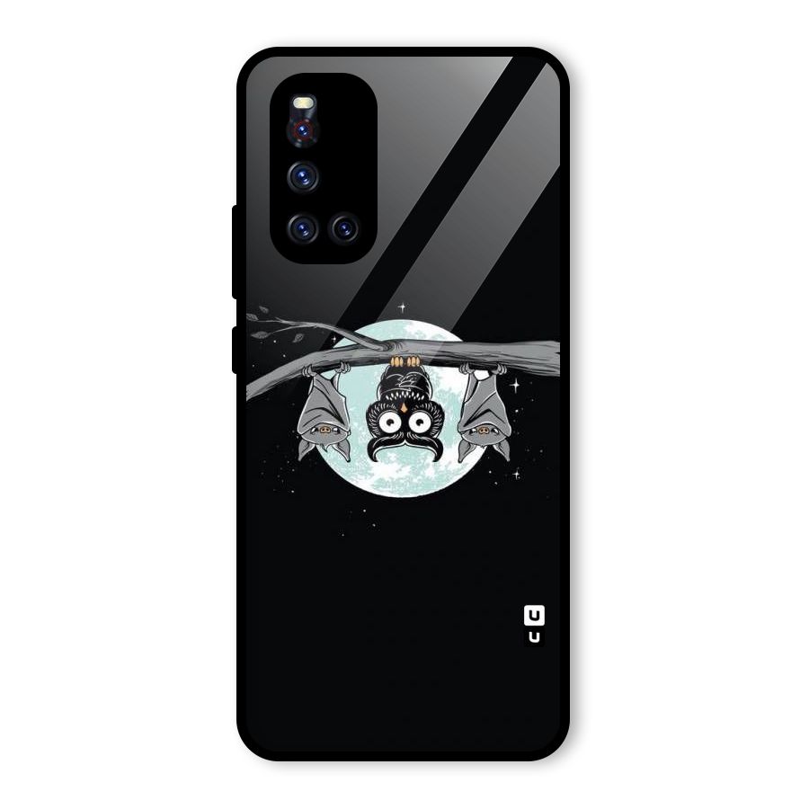 Owl Hanging Glass Back Case for Vivo V19