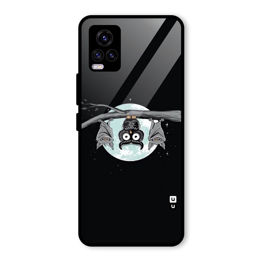 Owl Hanging Glass Back Case for Vivo V20