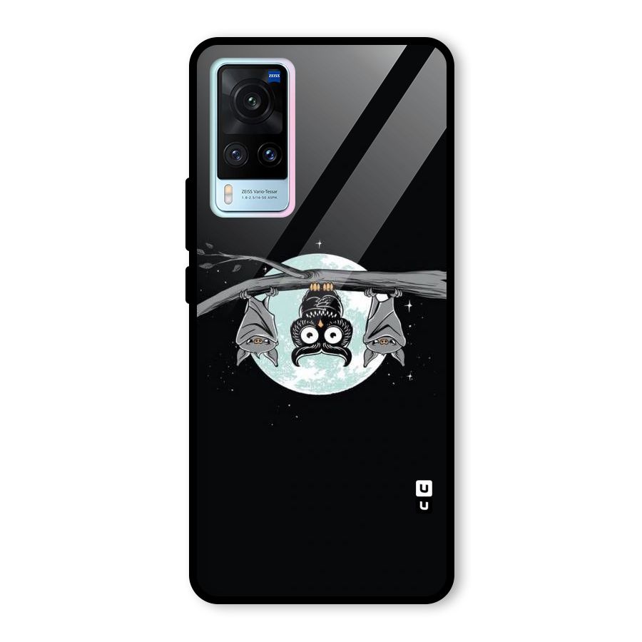 Owl Hanging Glass Back Case for Vivo X60