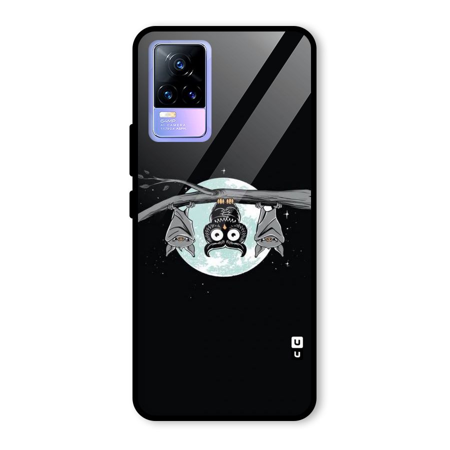 Owl Hanging Glass Back Case for Vivo Y73