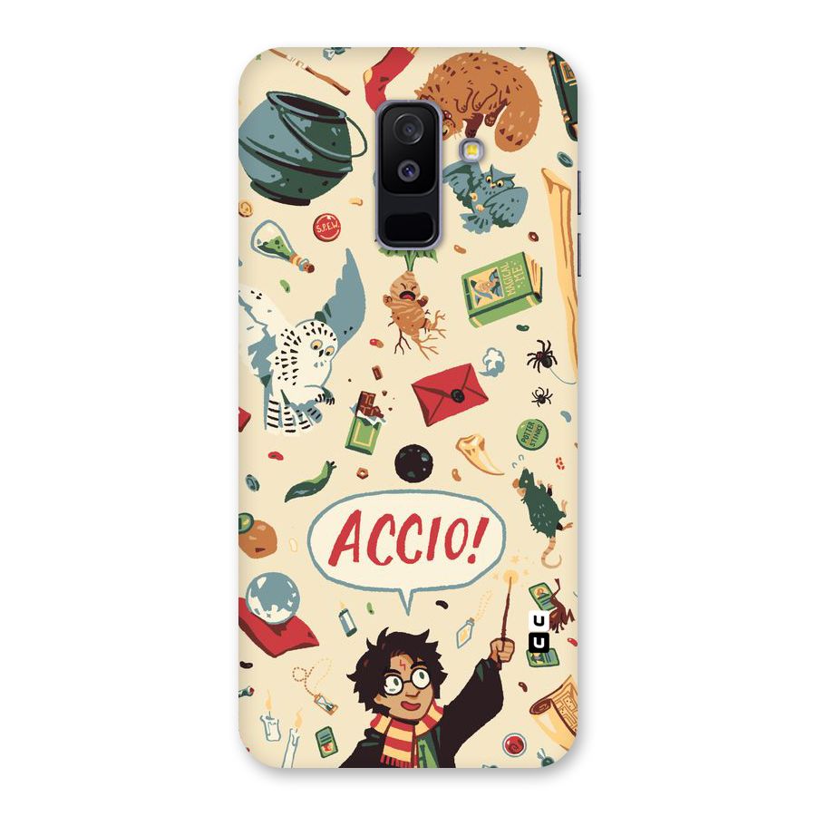 Owl Letter Back Case for Galaxy A6 Plus