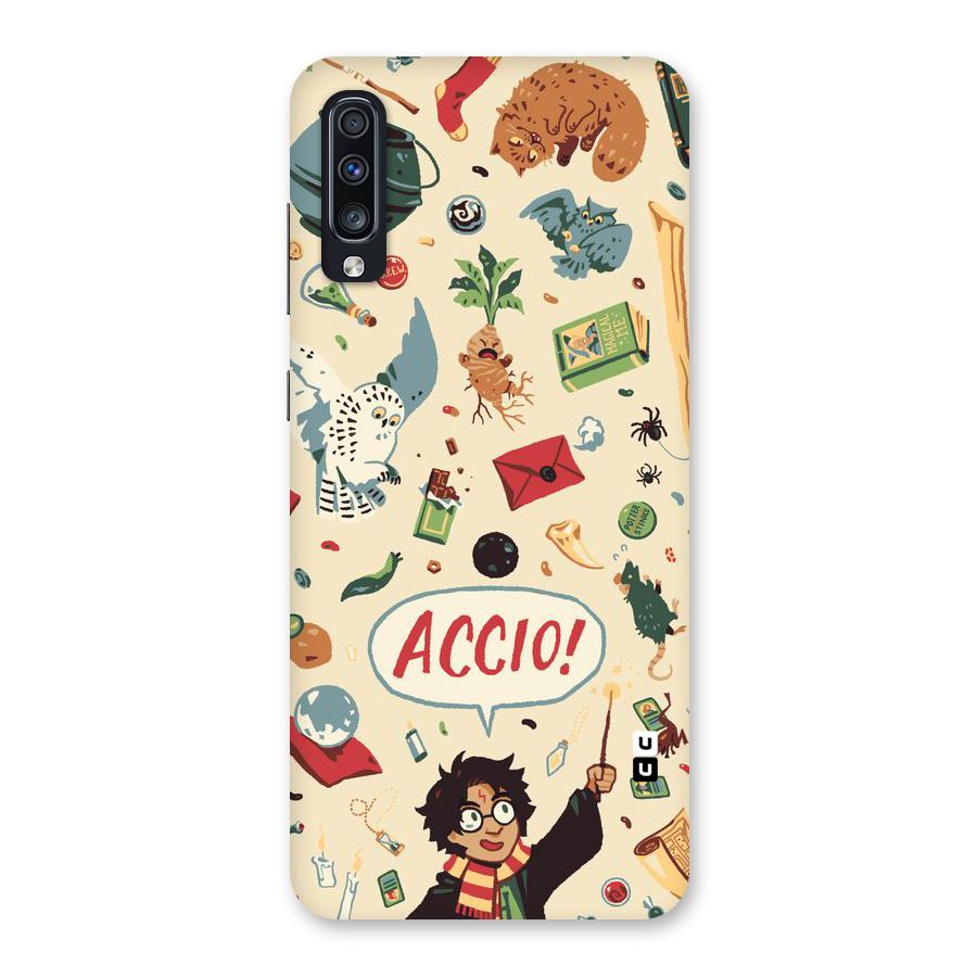 Owl Letter Back Case for Galaxy A70