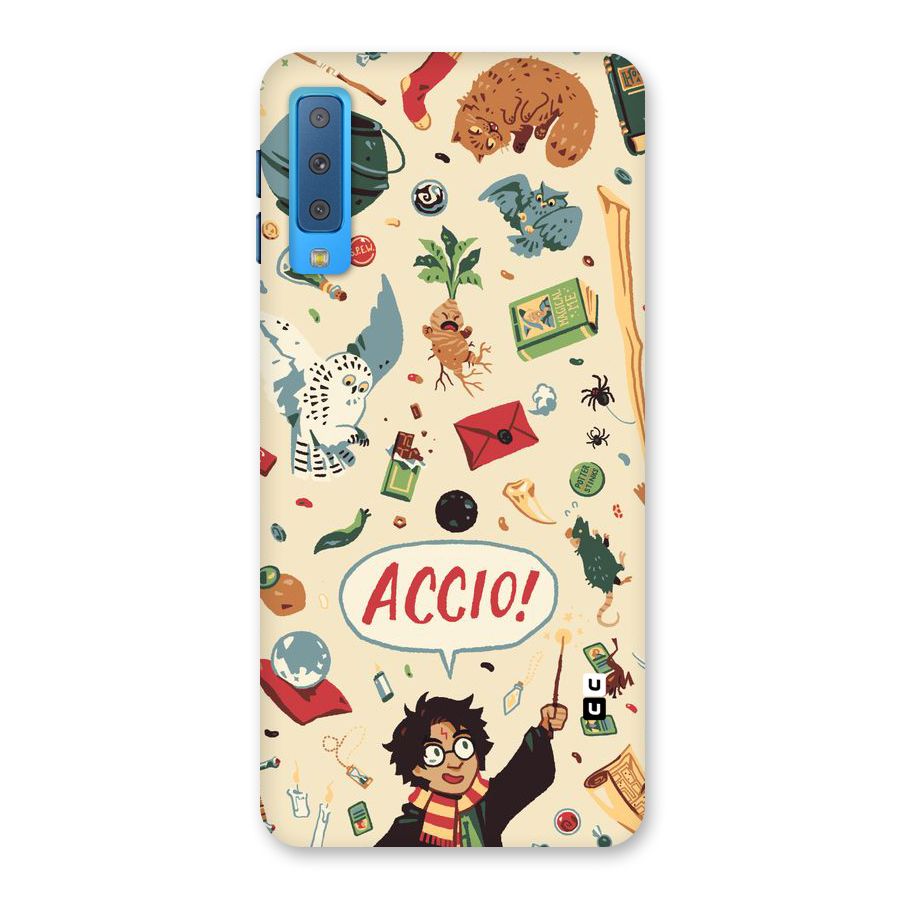 Owl Letter Back Case for Galaxy A7 (2018)