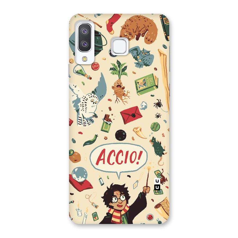 Owl Letter Back Case for Galaxy A8 Star