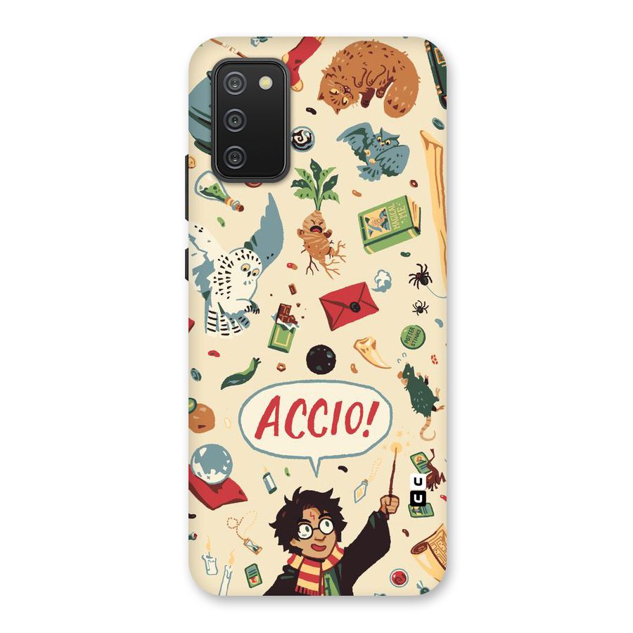 Owl Letter Back Case for Galaxy M02s