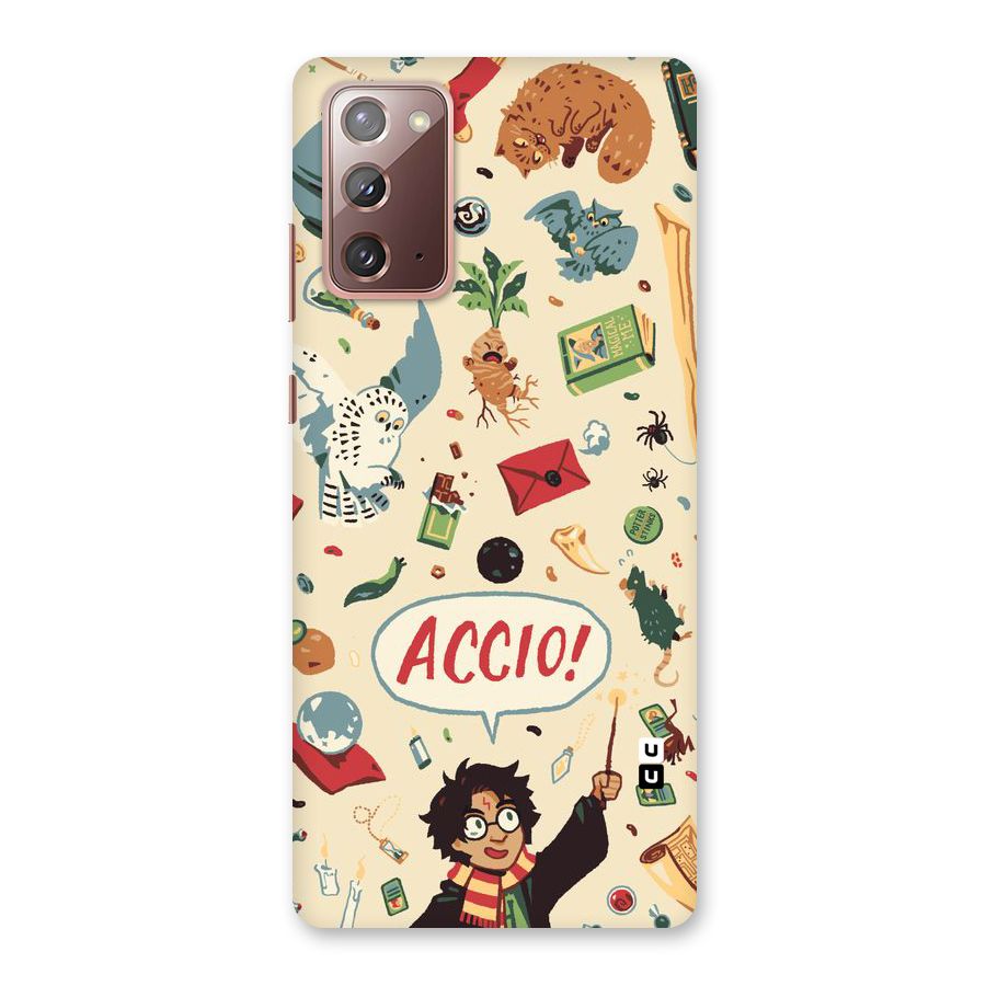 Owl Letter Back Case for Galaxy Note 20