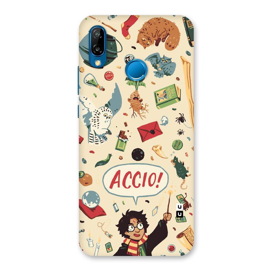 Owl Letter Back Case for Huawei P20 Lite