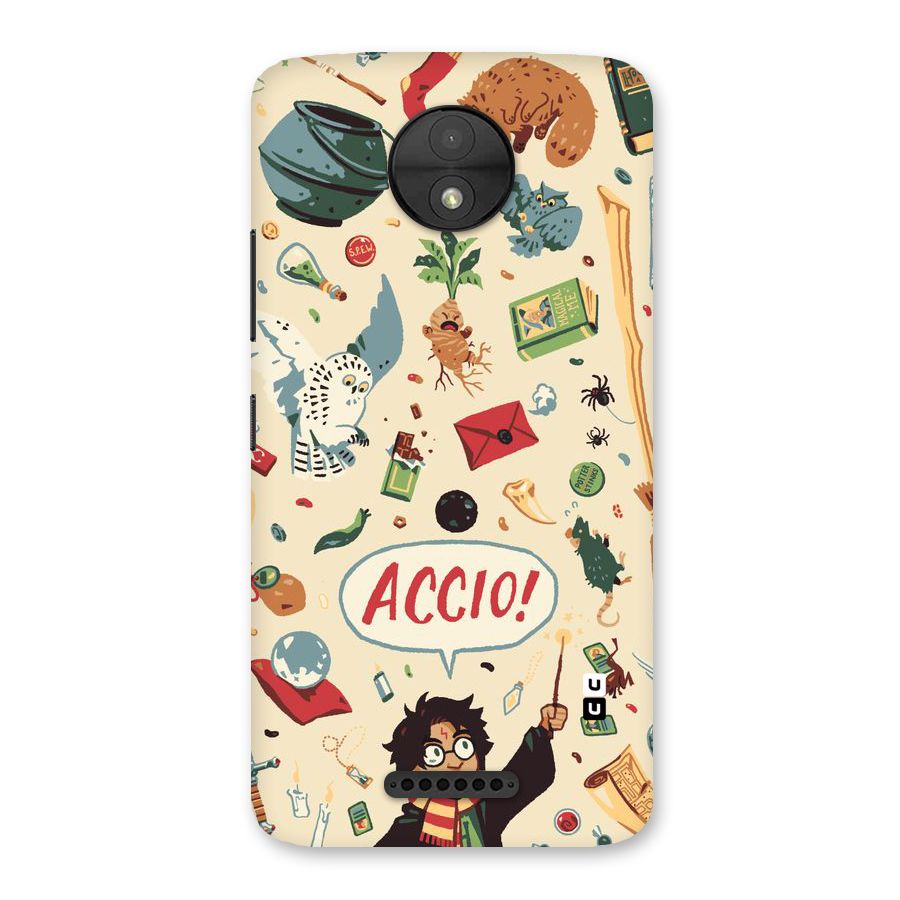 Owl Letter Back Case for Moto C
